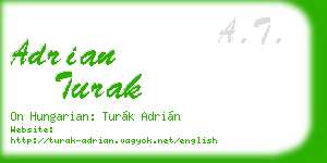 adrian turak business card